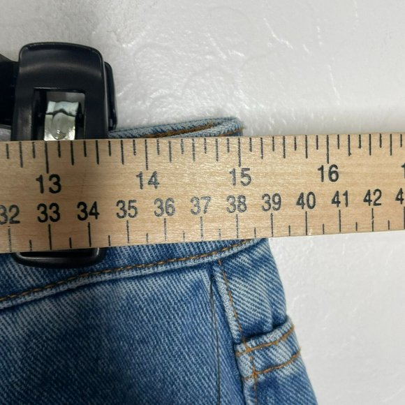 Billabong x Salty Blonde So Vibey Denim High Waisted Shorts - Picture 9 of 11